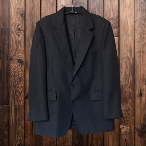 Richard Cate Other - Elegant Men's Black Blazer